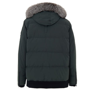 Green Nylon Parka