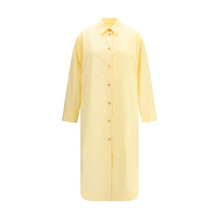 Bicolor Cotton Casual Dress