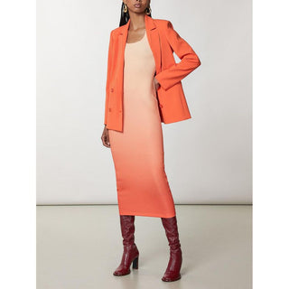 Vestido casual multicolor de poliéster
