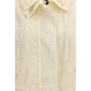 Chaqueta bicolor de poliéster