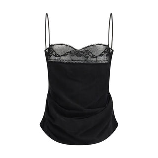 Black Silk Blouse