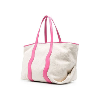 Bolsa tote de lona blanca