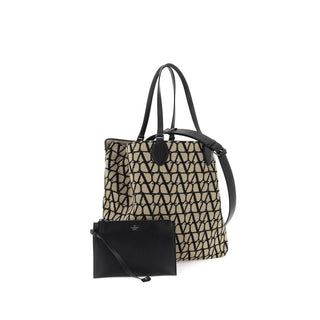 Bolsa tote de lana beige