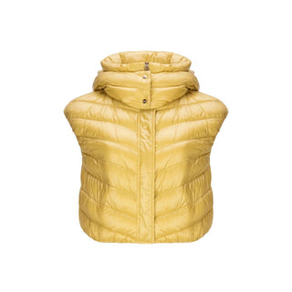 Bicolor Polyamide Sleeveless Jacket