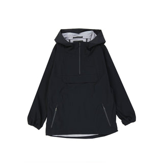 Schwarze Elastan-Shell-Jacke
