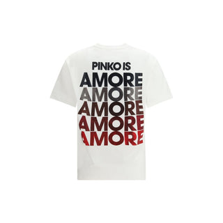Weißes Baumwoll-T-Shirt