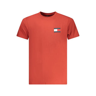 Red Cotton Men Shirt