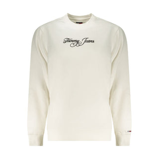 White Cotton Women's Sweatshirt