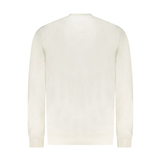 White Cotton Women's Sweatshirt