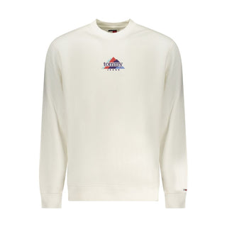 Sudadera de algodón blanca para hombre