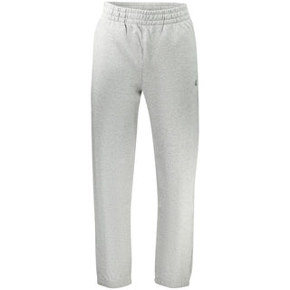 Pantalones deportivos de algodón grises para hombre