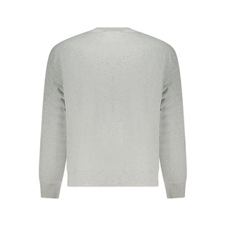 Graues Baumwoll-Sweatshirt