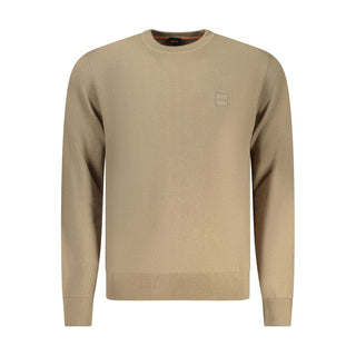 Marrone Herrenpullover aus Baumwolle