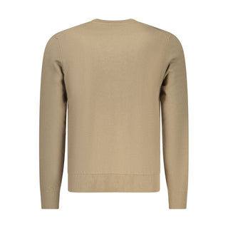 Marrone Herrenpullover aus Baumwolle