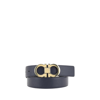 Blue Calf Leather Bos Taurus Belt