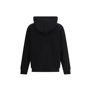 Schwarzes Baumwoll-Sweatshirt