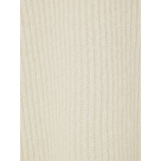 White Wool Polo Shirt
