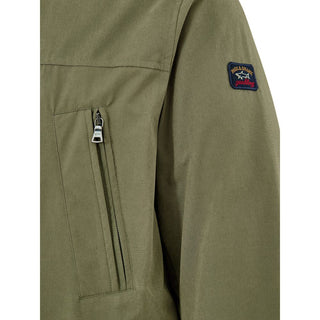 Green Polyester Coat