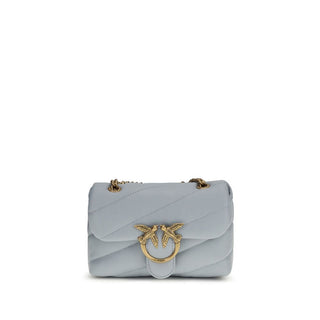 Blue Calf Leather Bos Taurus Shoulder Bag