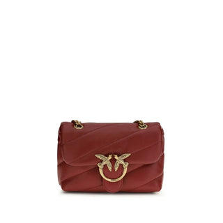 Bordeaux Calf Leather Bos Taurus Shoulder Bag
