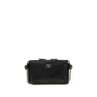 Black Calf Leather Bos Taurus Shoulder Bag