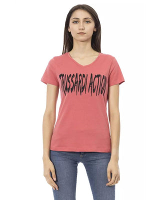 Mehrfarbiges Baumwoll-T-Shirt