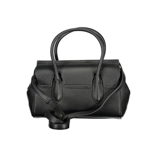 Nero Poliuretano Damenhandtasche