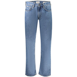 Jeans de algodón azul para hombre