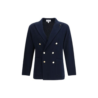 Blue Cotton Blazer