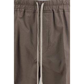 Braune Viskose-Freizeithose