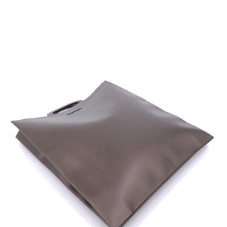 Braune Lederhandtasche