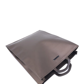 Braune Lederhandtasche