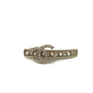 Crystal Pearl CC Hair Clip