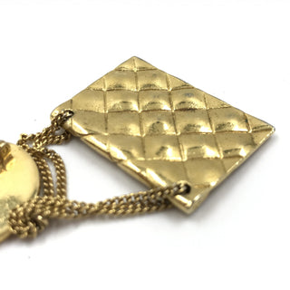 Vergoldete Taschenbrosche