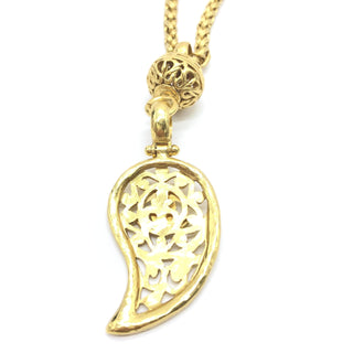 Gold Plated Coco Mark Necklace