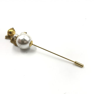 Brosche, Perlen-Stil, Schatulle