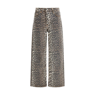 Multicolor Cotton Relaxed Fit Jeans