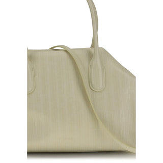 Bolso Bandolera de Polietileno Beige