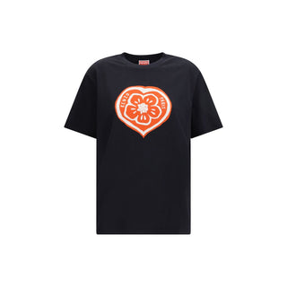 Black Cotton T-Shirt