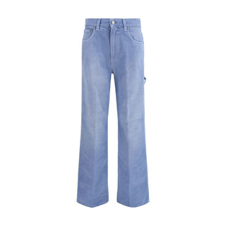Blaue Relaxed Fit Jeans aus Baumwolle