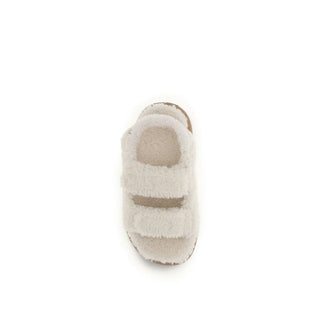 White Polyamide Slippers