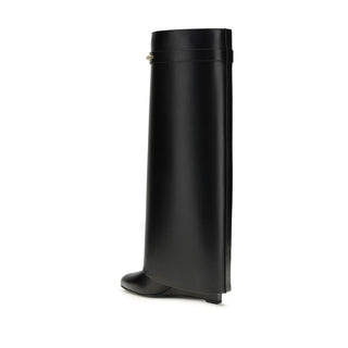 Black Calf Leather Bos Taurus Boots
