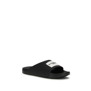 Chanclas de goma negras