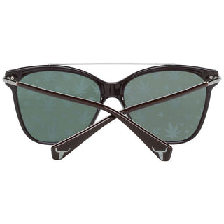 Brown Metal & Plastic Sunglasses