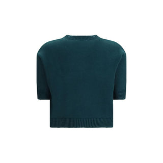 Zweifarbiges Wollsweatshirt