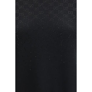 Vestido casual de lana negra Oves Aries