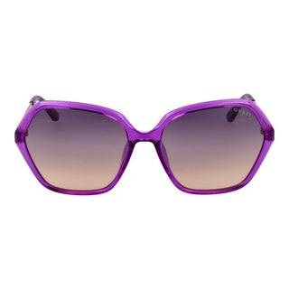 Gafas de sol de plástico morado