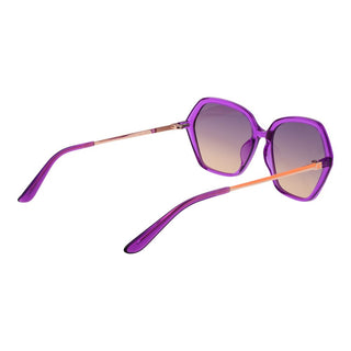 Gafas de sol de plástico morado