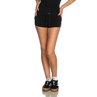 Pantalones cortos y minishorts negros de algodón