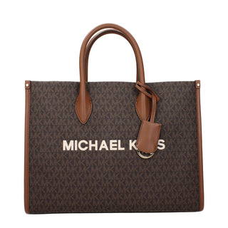 Brown Fabric Handbag